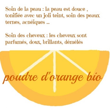 Poudre de Jus d'Orange - Bio