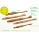 Eco-Bamboo, Brosse à dent en Bambou Biodégradable, Soft