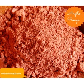 Argile rouge pure et naturelle, 100 gr