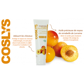 Cosyls, Shampoing Cheveux Secs et abîmés à l'huile de mirabelle, 250 ml