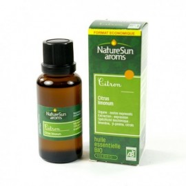 Huile essentielle Citron Bio. 10 Ml. NatureSun Aroms