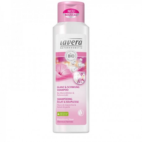 Lavera, shampoing éclat et souplesse pour cheveux ternes. 250 ml