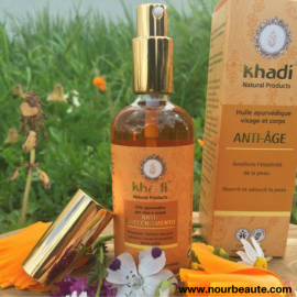 Khadi, Huile anti-âge bio 100Ml