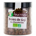 Baies de goji bio au chocolat noir. Fructivia, 150 Gr