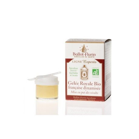 Gelée Royale, 100% Bio et Pure, Non Congelée, 25 Gr