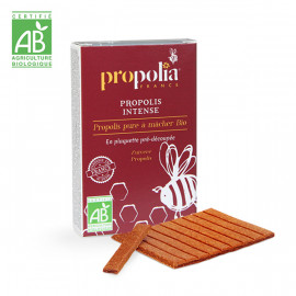 Propolia, Propolis pure à mâcher, 10 Gr : Plaquette pré-découpée