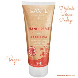 Santé, Crème pour les Mains, Baies de Goji et Beurre de Karité. Vegan, 100 Ml 