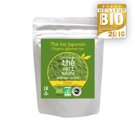 Thé Vert Matcha Bio, Elu Meilleur Produit Bio, 2016. Aromandise. 50 Gr