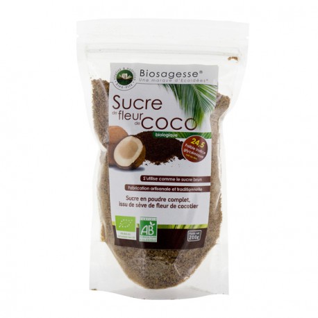 Sucre de Fleur de Coco, Ecoidées 500gr