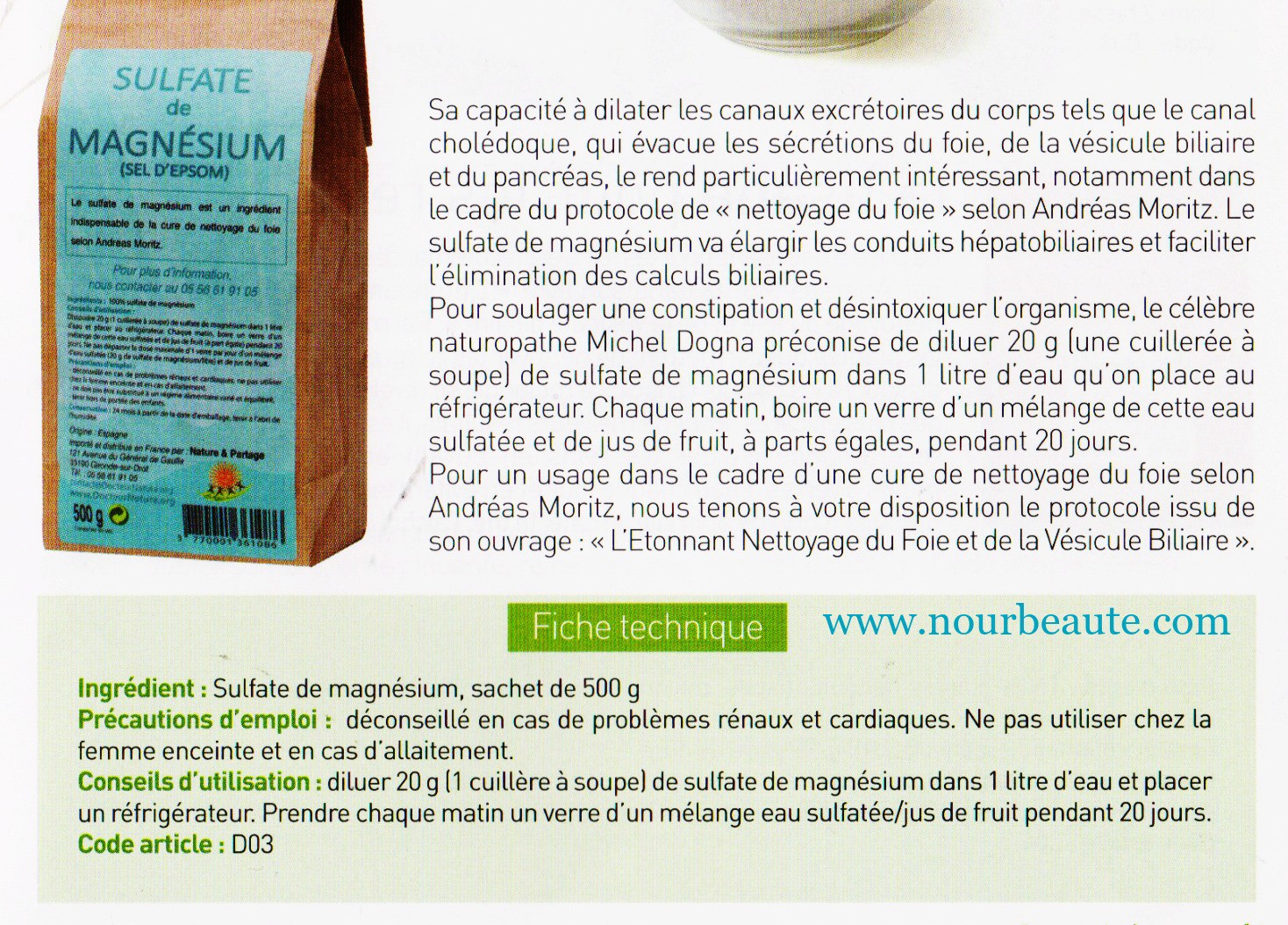 Protocole Nettoyage Du Foie Andreas Moritz Pdf